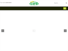 Tablet Screenshot of lufo.nl